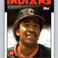 1986 Topps #377 Joe Carter Indians MLB Baseball