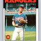 1986 Topps #397 Steve Buechele RC Rookie Rangers MLB Baseball