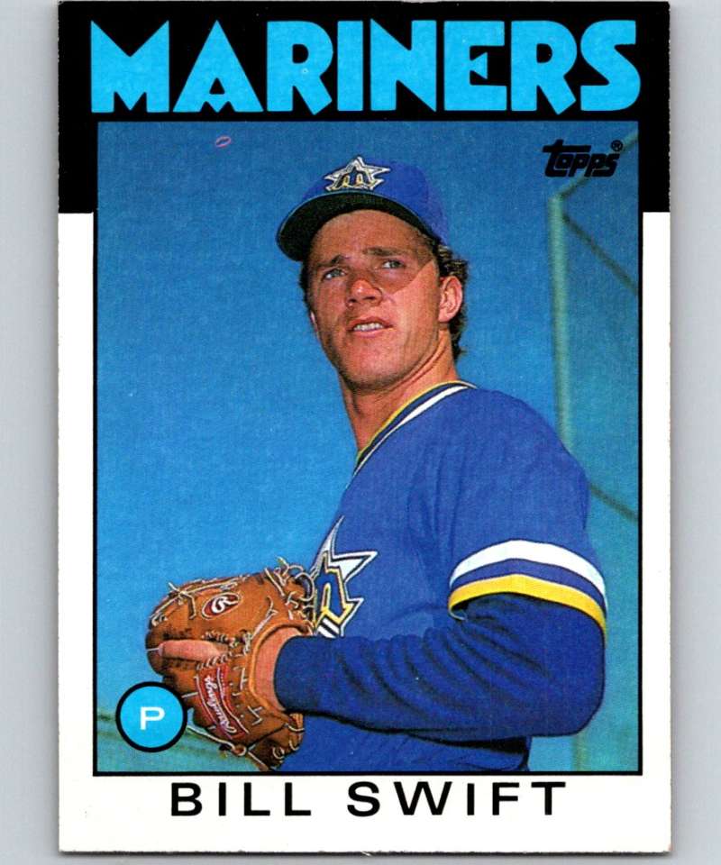 1986 Topps #399 Bill Swift Mariners MLB Baseball Image 1