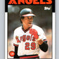 1986 Topps #400 Rod Carew Angels MLB Baseball