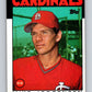 1986 Topps #422 Mike Jorgensen Cardinals MLB Baseball Image 1