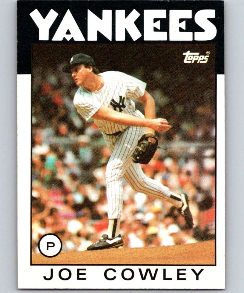 1986 Topps #427 Joe Cowley Yankees MLB Baseball