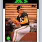 1986 Topps #433 Chris Codiroli Athletics MLB Baseball Image 1