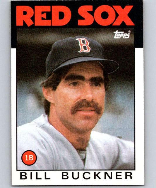 1986 Topps #443 Bill Buckner Red Sox MLB Baseball