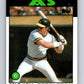 1986 Topps #457 Mickey Tettleton RC Rookie Athletics MLB Baseball