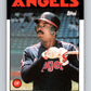 1986 Topps #464 Ruppert Jones Angels MLB Baseball Image 1