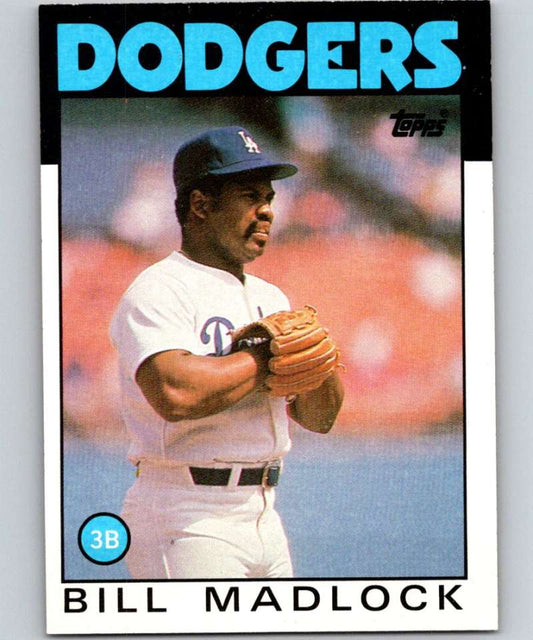 1986 Topps #470 Bill Madlock Dodgers MLB Baseball