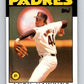 1986 Topps #478 Andy Hawkins Padres MLB Baseball Image 1