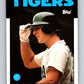 1986 Topps #479 Bob Melvin RC Rookie Tigers MLB Baseball Image 1