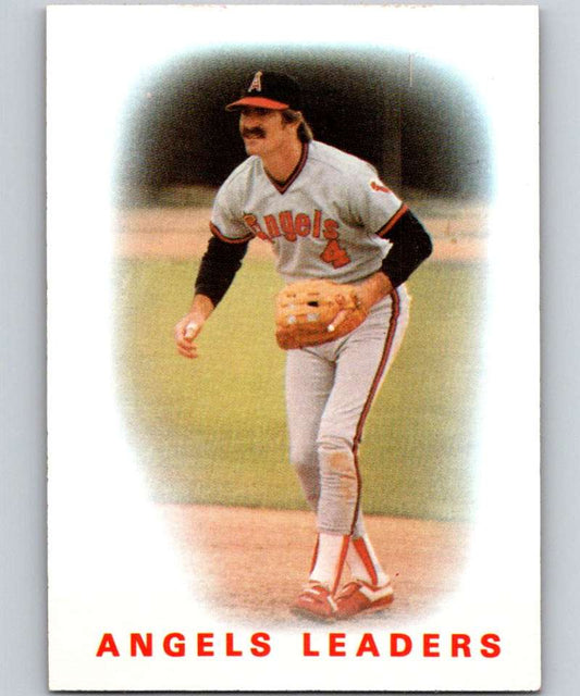 1986 Topps #486 Bobby Grich Angels Angels Leaders MLB Baseball Image 1