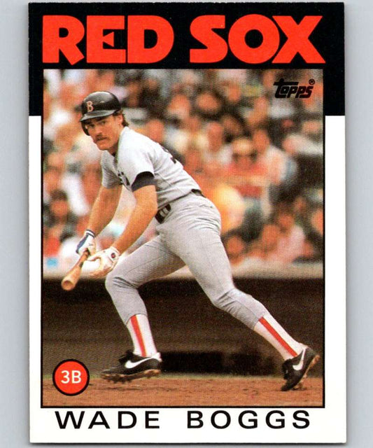 1986 Topps #510 Wade Boggs Red Sox MLB Baseball