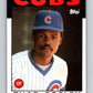 1986 Topps #512 Thad Bosley Cubs MLB Baseball Image 1