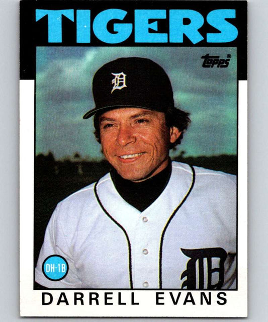 1986 Topps #515 Darrell Evans Tigers MLB Baseball