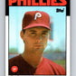 1986 Topps #532 Don Carman RC Rookie Phillies MLB Baseball Image 1