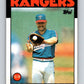 1986 Topps #535 Toby Harrah Rangers MLB Baseball Image 1
