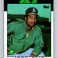 1986 Topps #536 Jose Rijo Athletics MLB Baseball Image 1