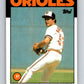 1986 Topps #575 Mike Boddicker Orioles MLB Baseball Image 1