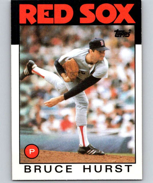 1986 Topps #581 Bruce Hurst Red Sox MLB Baseball