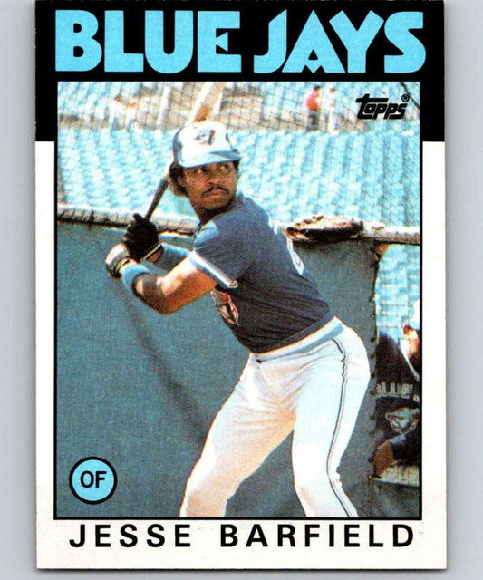 1986 Topps #593 Jesse Barfield Blue Jays MLB Baseball