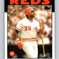 1986 Topps #595 Dave Parker Reds MLB Baseball Image 1