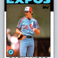1986 Topps #601 Gary Lucas Expos MLB Baseball Image 1