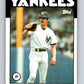 1986 Topps #610 Ron Guidry Yankees MLB Baseball Image 1