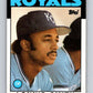 1986 Topps #617 Lonnie Smith Royals MLB Baseball Image 1