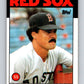 1986 Topps #633 Jackie Gutierrez Red Sox MLB Baseball Image 1