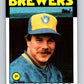 1986 Topps #642 Ray Searage Brewers MLB Baseball Image 1