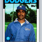 1986 Topps #654 Ken Howell Dodgers MLB Baseball Image 1