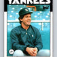 1986 Topps #663 Neil Allen Yankees MLB Baseball Image 1
