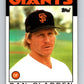 1986 Topps #678 Dan Gladden Giants MLB Baseball