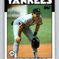 1986 Topps #692 Dale Berra Yankees MLB Baseball