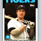 1986 Topps #740 Lance Parrish Tigers MLB Baseball Image 1