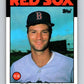 1986 Topps #749 Ed Jurak Red Sox MLB Baseball Image 1