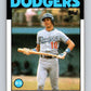 1986 Topps #758 Dave Anderson Dodgers MLB Baseball Image 1