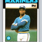1986 Topps #769 Harold Reynolds RC Rookie Mariners MLB Baseball Image 1