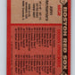 1986 Topps #771 John McNamara Red Sox MG MLB Baseball Image 2