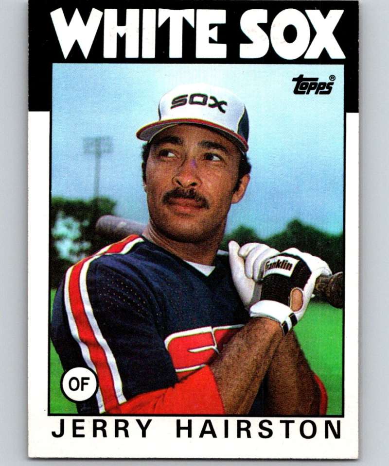 1986 Topps #778 Jerry Hairston White Sox MLB Baseball Image 1