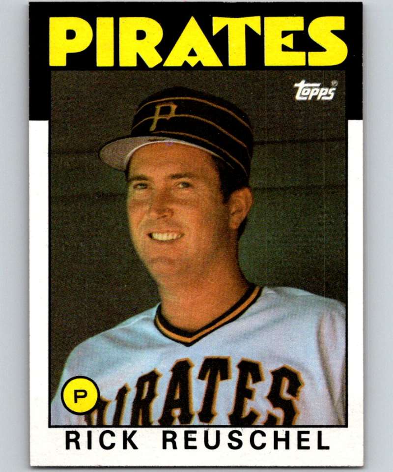 1986 Topps #779 Rick Reuschel Pirates MLB Baseball Image 1
