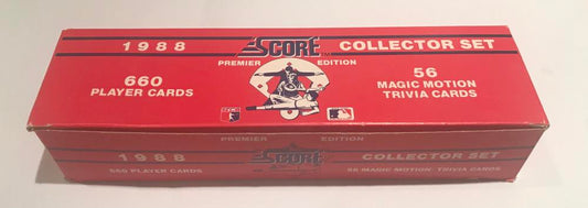 1988 Score Baseball Card Sealed Mint Factory Set 1-660 + Trivia Cards Image 1