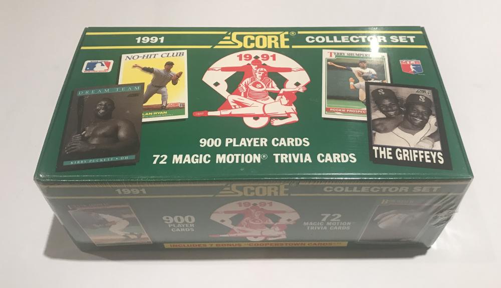 1991 Score Baseball Card Sealed Mint Factory Set 1-900 + Trivia Cards