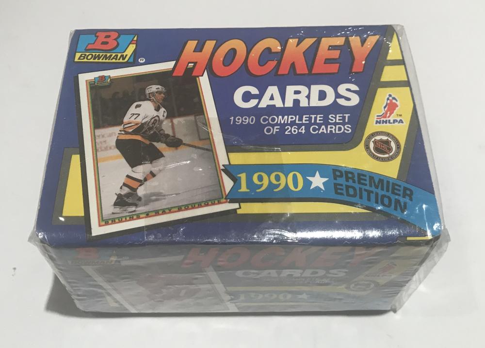 1990 Bowman Premier Edition Hockey Card Sealed Mint Factory Set 1-264