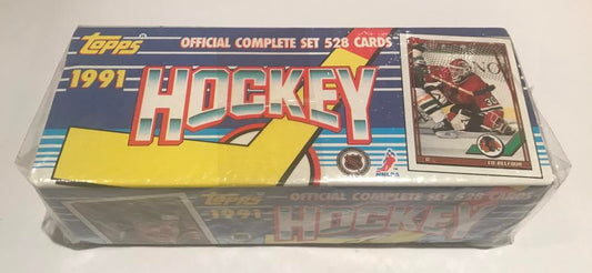 1991 Topps Hockey Card Sealed Mint Factory Set 1-528