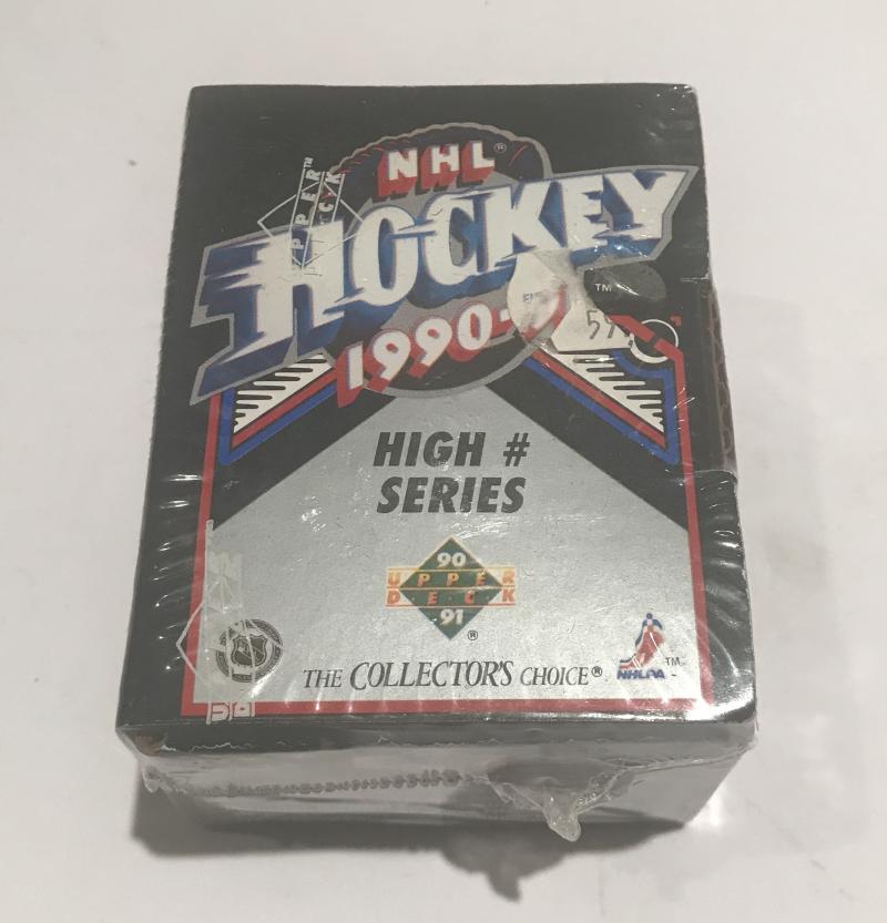 1990 Upper Deck High # Hockey Card Sealed Mint Factory Set 400-550