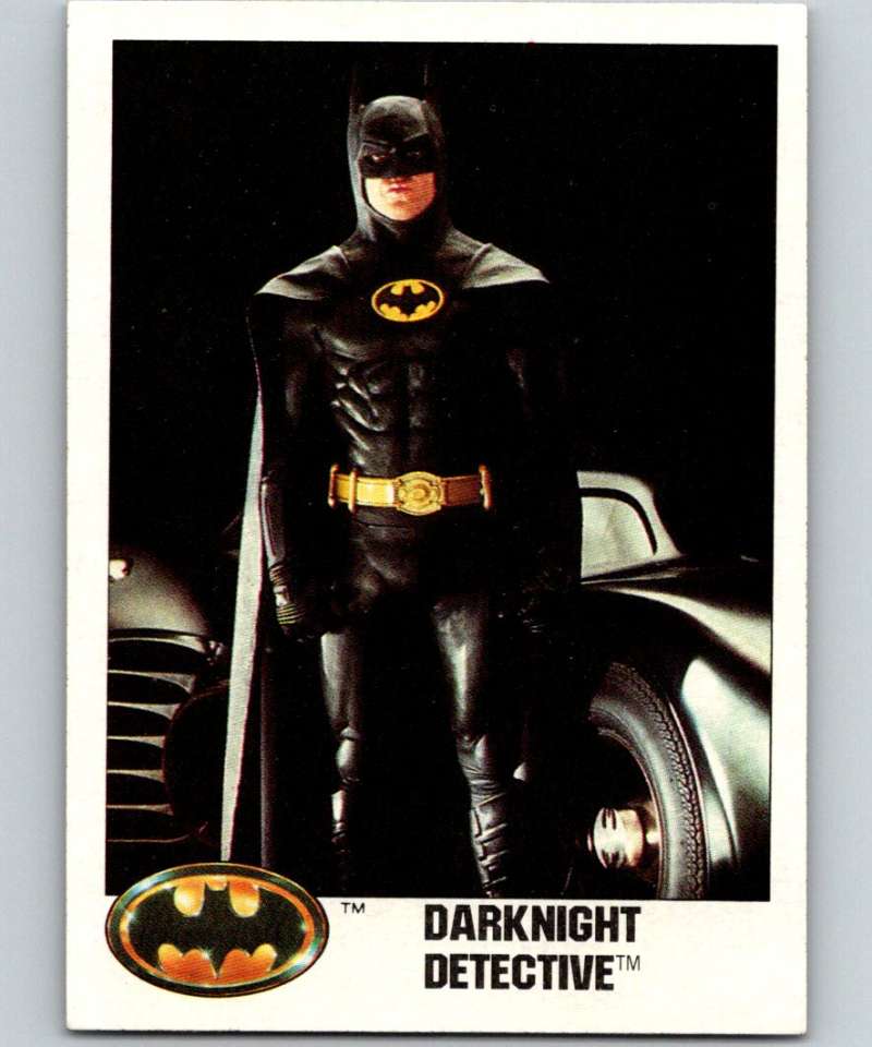 1989 Topps Batman #2 Darkknight Detective