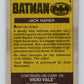 1989 Topps Batman #5 Jack Napier Image 2