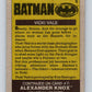 1989 Topps Batman #6 Vicki Vale