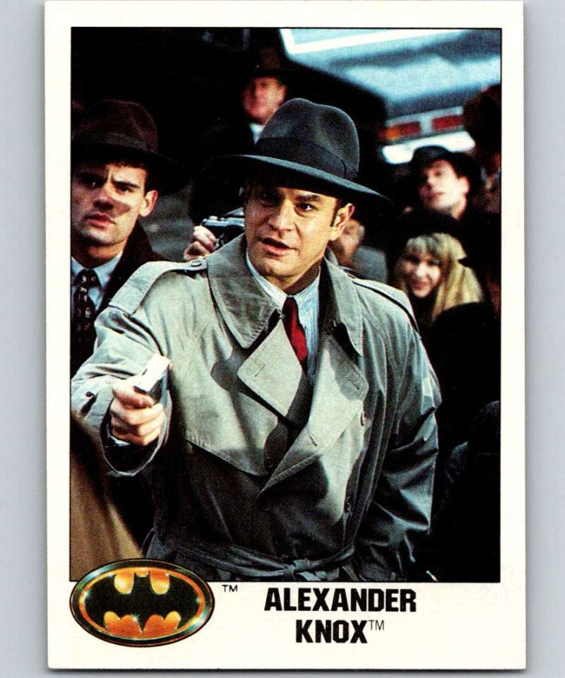 1989 Topps Batman #7 Alexander Knox