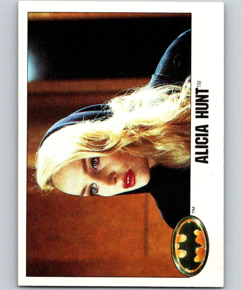 1989 Topps Batman #12 Alicia Hunt Image 1